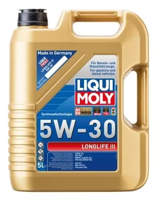 Engine Oil 5L Liqui Moly 20822 5W30 Longlife III  LIQUI MOLY 20822)