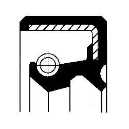 Shaft Seal, differential CORTECO 19026231B)
