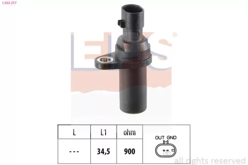Sensor, crankshaft pulse EPS 1.953.377)