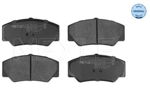 Brake Pad Set, disc brake MEYLE 025 211 4117)