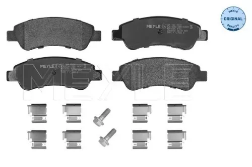 Brake Pad Set, disc brake MEYLE 025 244 6519)