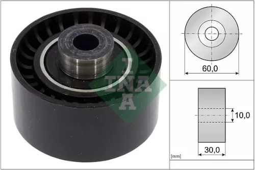 Deflection Pulley/Guide Pulley, timing belt Schaeffler INA 532 0289 10)