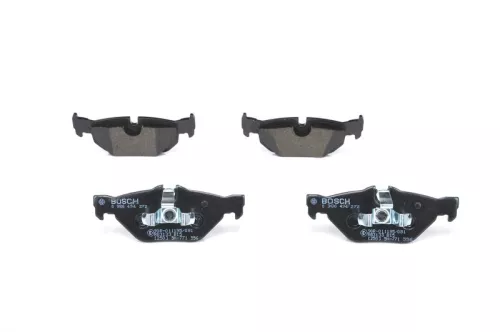 Brake Pad Set, disc brake BOSCH 0 986 494 272)