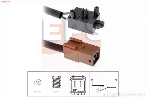 Switch, brake actuation (engine timing) EPS 1.810.219)