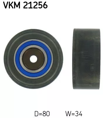 Deflection Pulley/Guide Pulley, timing belt SKF VKM 21256)