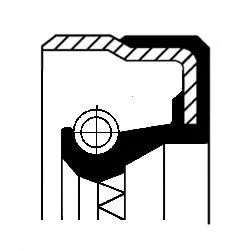 Shaft Seal, differential CORTECO 01019475B)
