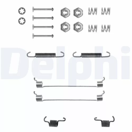 Accessory Kit, brake shoes DELPHI LY1055)