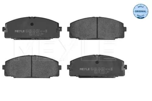 Brake Pad Set, disc brake MEYLE 025 214 6815)