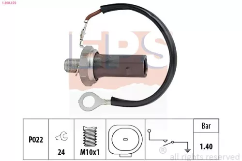 Oil Pressure Switch EPS 1.800.159)