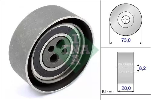 Tensioner Pulley, timing belt Schaeffler INA 531 0103 20)