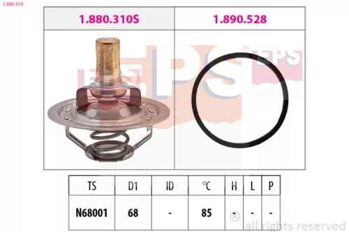 Thermostat, coolant EPS 1.880.310)