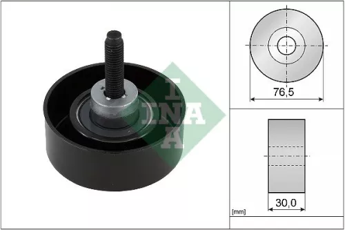 Deflection/Guide Pulley, V-ribbed belt Schaeffler INA 532 0458 10)