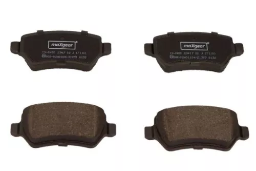 Brake Pad Set, disc brake MAXGEAR 19-0450)