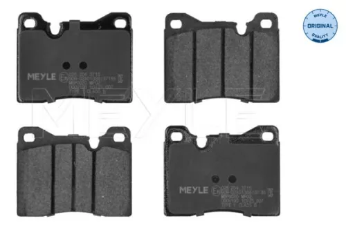 Brake Pad Set, disc brake MEYLE 025 204 3715)