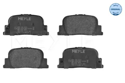 Brake Pad Set, disc brake MEYLE 025 235 9215)