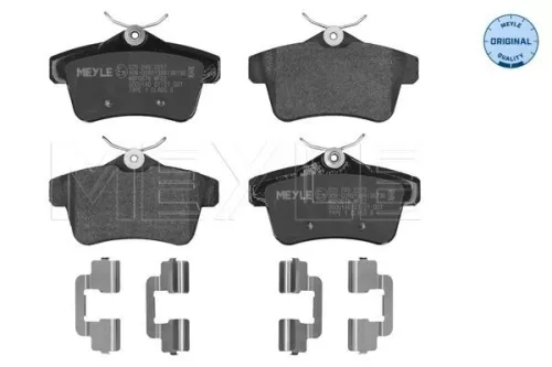 Brake Pad Set, disc brake MEYLE 025 249 2217)