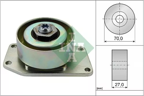 Tensioner Pulley, V-ribbed belt Schaeffler INA 531 0306 10)