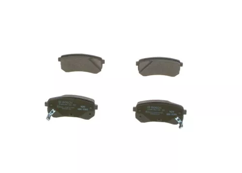 Brake Pad Set, disc brake BOSCH 0 986 494 145)