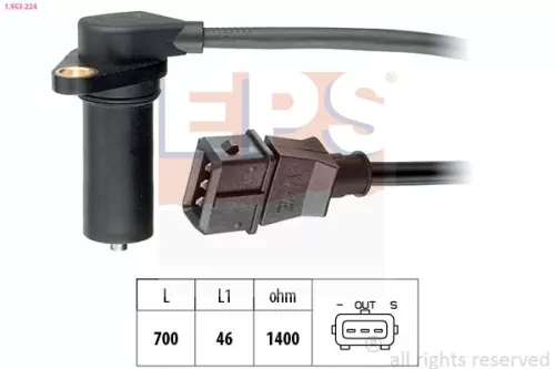 Sensor, crankshaft pulse EPS 1.953.224)
