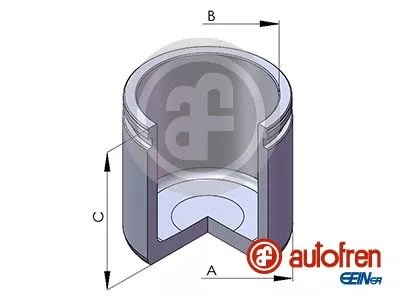 Piston, brake caliper AUTOFREN SEINSA D02532)