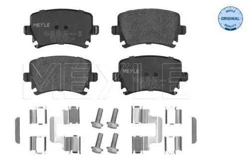 Brake Pad Set, disc brake MEYLE 025 239 1417)