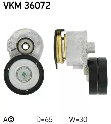 Belt Tensioner, V-ribbed belt SKF VKM 36072)