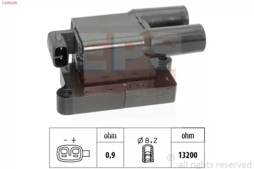 Ignition Coil EPS 1.970.579)