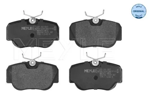 Brake Pad Set, disc brake MEYLE 025 210 5517)