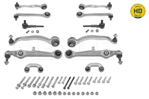 Control/Trailing Arm Kit, wheel suspension MEYLE 116 050 0083/HD)