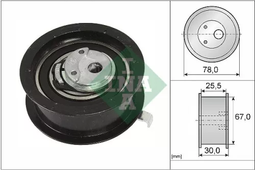 Tensioner Pulley, timing belt Schaeffler INA 531 0251 30)