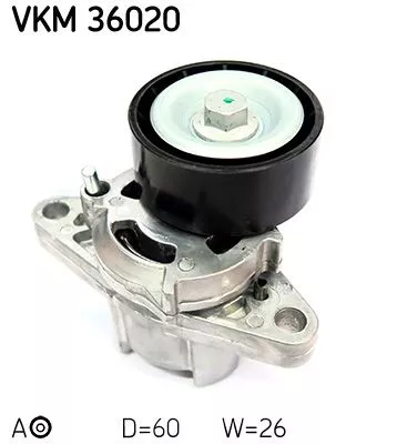 Belt Tensioner, V-ribbed belt SKF VKM 36020)