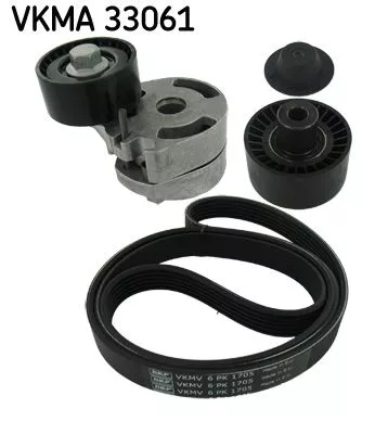 V-ribbed Belt Set SKF VKMA 33061)