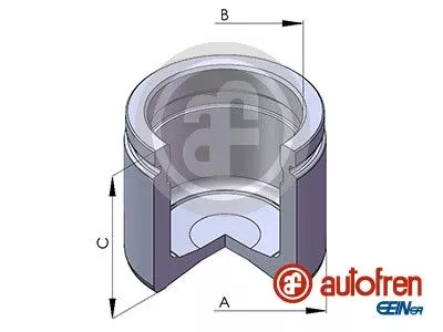 Piston, brake caliper AUTOFREN SEINSA D025112)