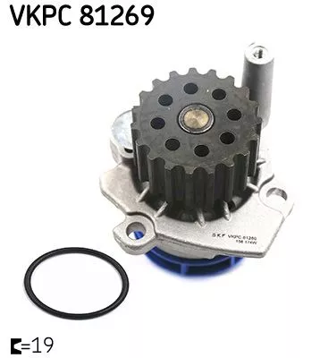 Water Pump, engine cooling SKF VKPC 81269)