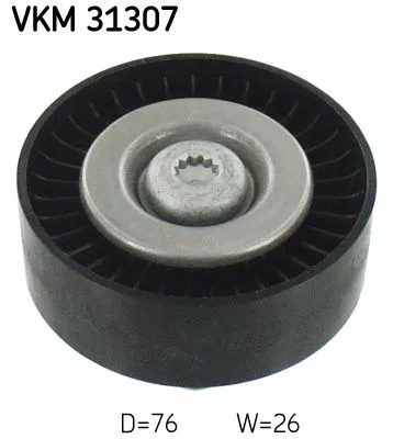 Deflection/Guide Pulley, V-ribbed belt SKF VKM 31307)