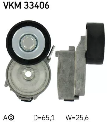 Belt Tensioner, V-ribbed belt SKF VKM 33406)