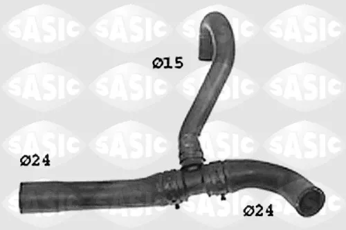 Radiator Hose SASIC SWH6782)