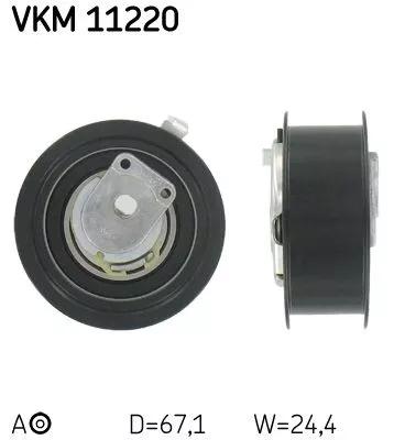 Tensioner Pulley, timing belt SKF VKM 11220)
