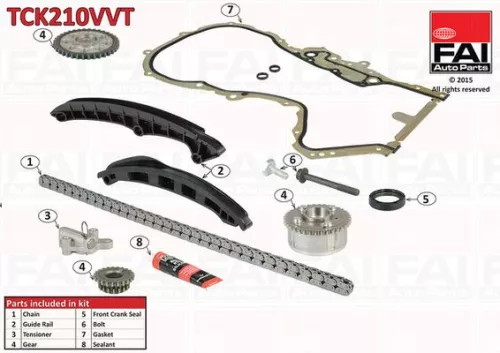 Timing Chain Kit FAI AutoParts TCK210VVT)