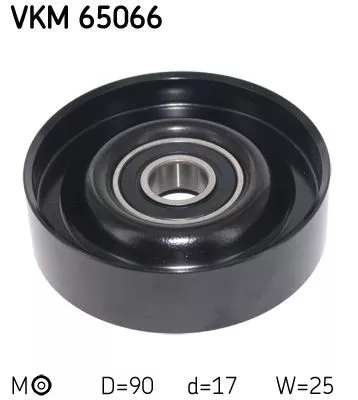 Belt Tensioner, V-ribbed belt SKF VKM 65066)