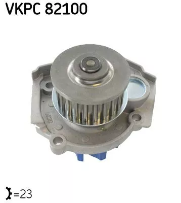 Water Pump, engine cooling SKF VKPC 82100)