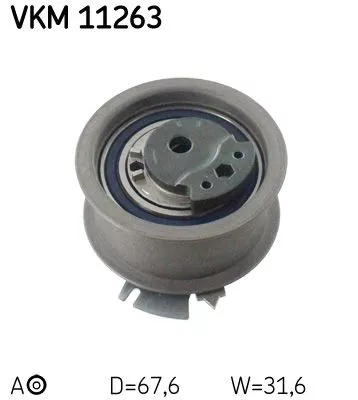 Tensioner Pulley, timing belt SKF VKM 11263)