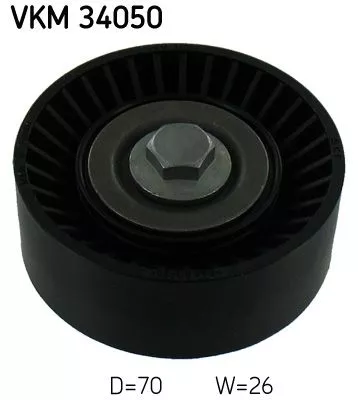 Deflection/Guide Pulley, V-ribbed belt SKF VKM 34050)