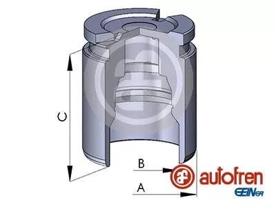 Piston, brake caliper AUTOFREN SEINSA D02519)