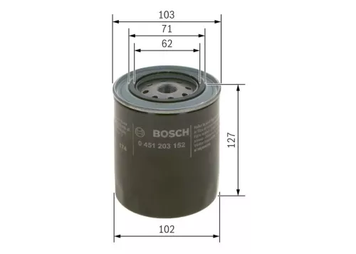 Oil Filter BOSCH 0 451 203 152)
