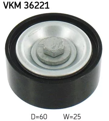 Deflection/Guide Pulley, V-ribbed belt SKF VKM 36221)