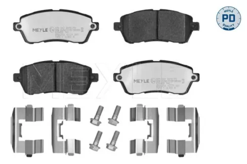 Brake Pad Set, disc brake MEYLE 025 242 8316/PD)