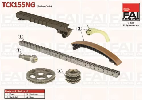 Timing Chain Kit FAI AutoParts TCK155NG)