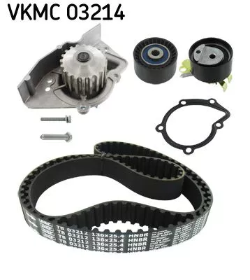 Water Pump & Timing Belt Kit SKF VKMC 03214)