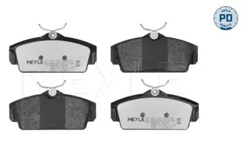 Brake Pad Set, disc brake MEYLE 025 234 6316/PD)